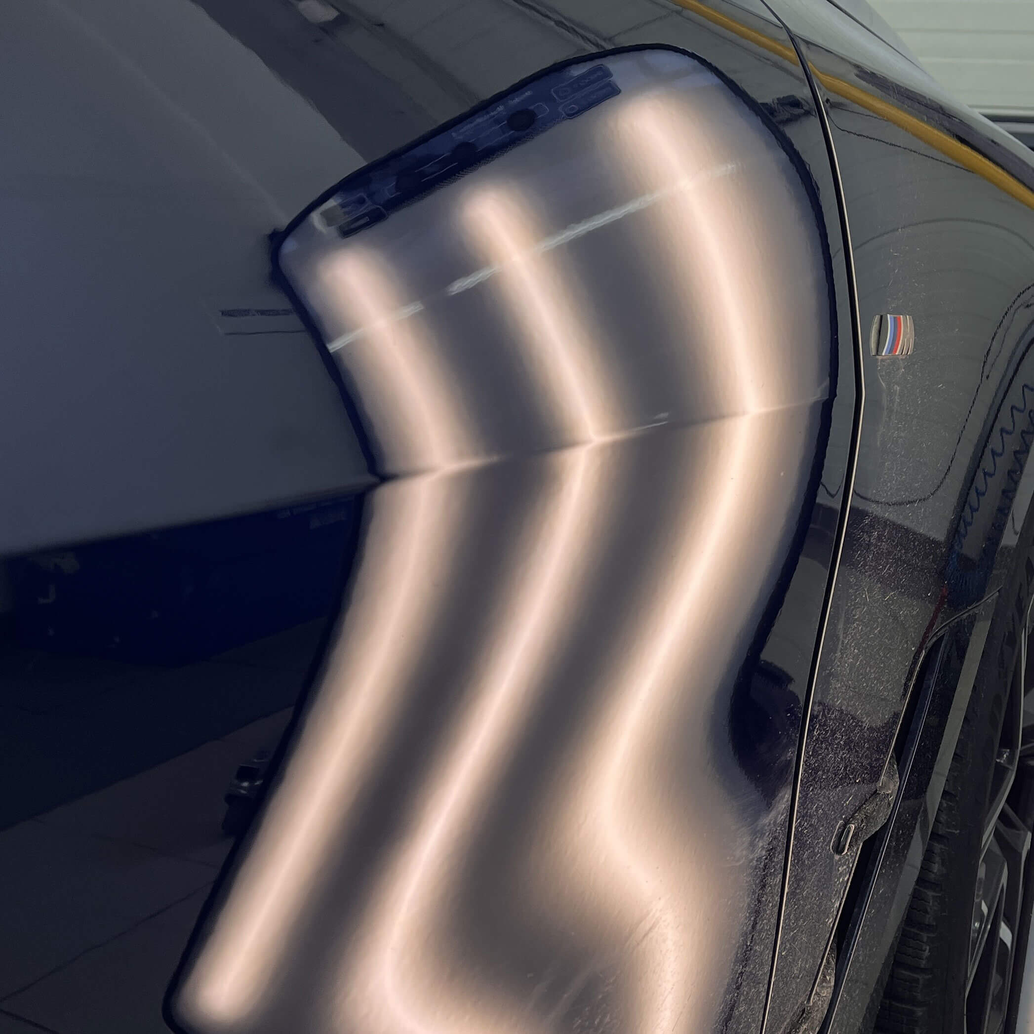 vytažení důlku na autě